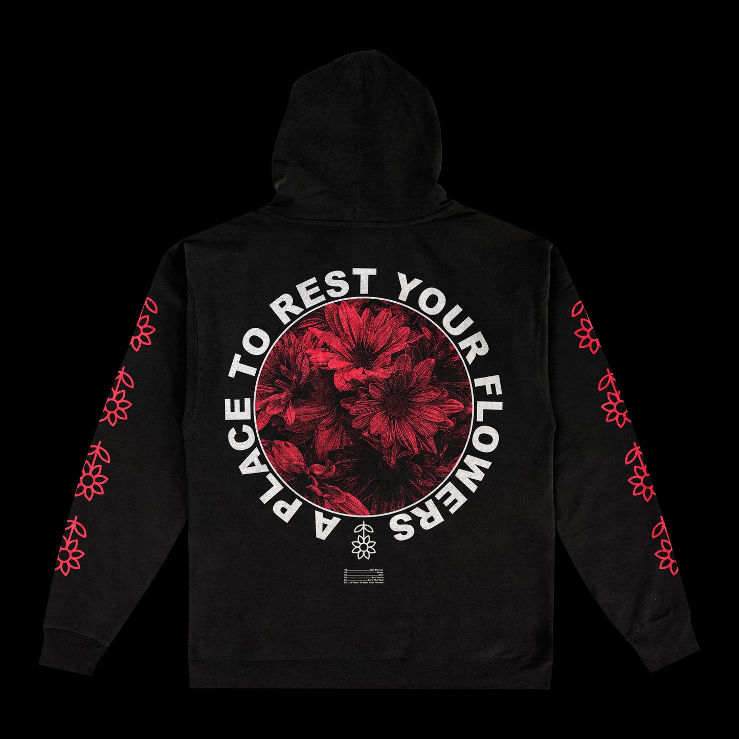A Place To Rest Your Flowers Hoodie